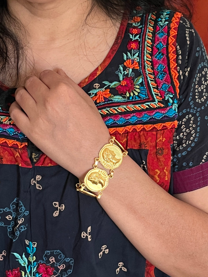 Caesar Gold Tone Bracelet - Unparalleled Quality and Style