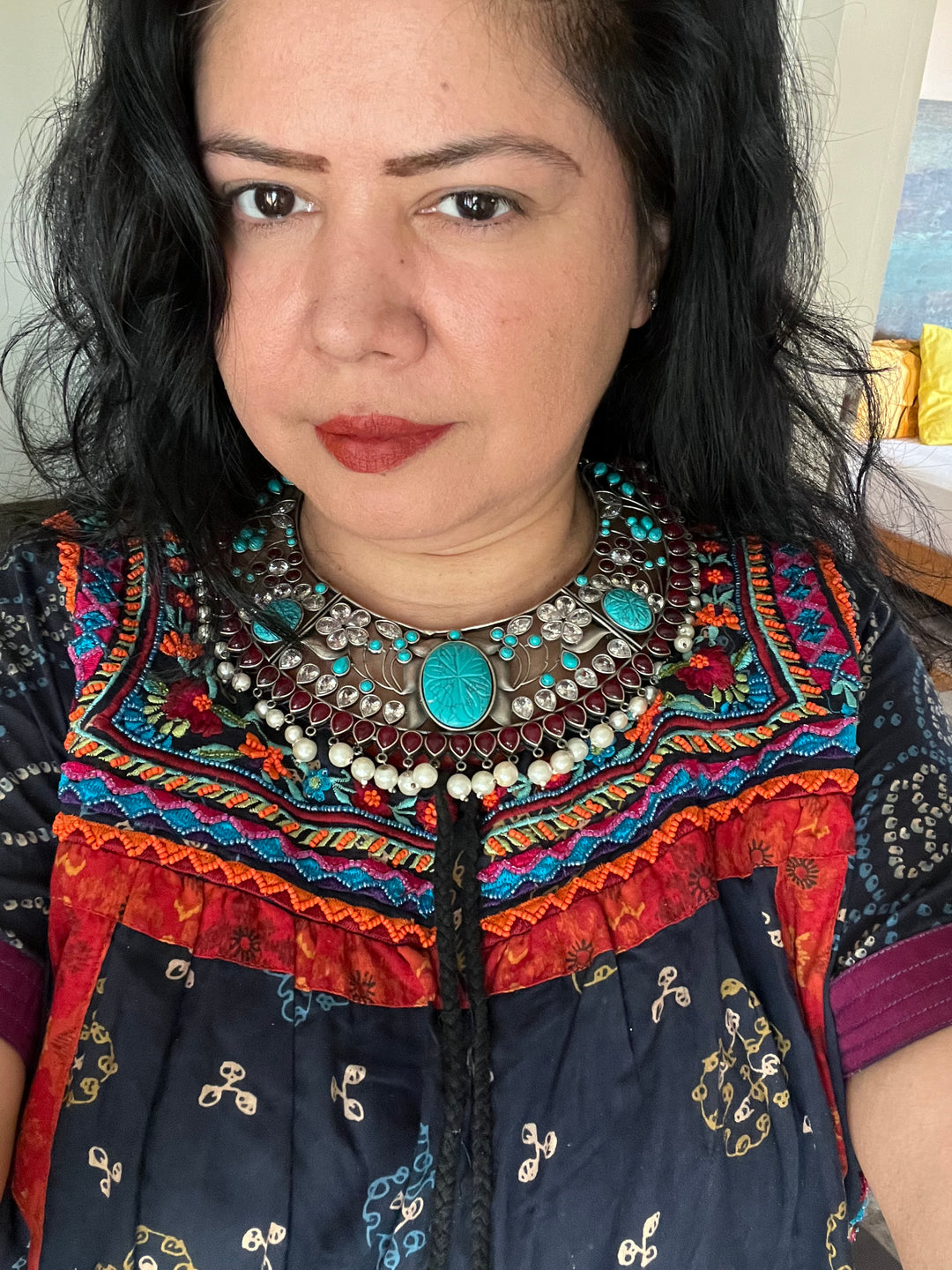 Elegant Necklace with Earrings