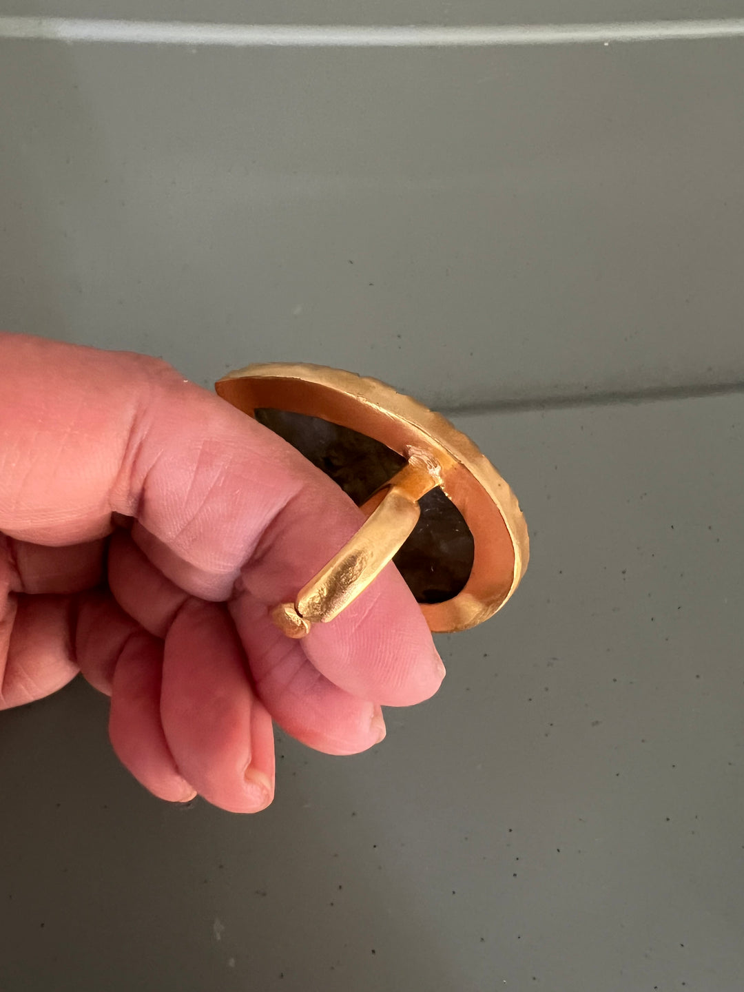 Natural Labradorite Ring