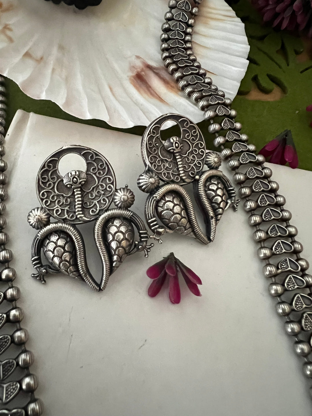 Antique Necklace with Studs