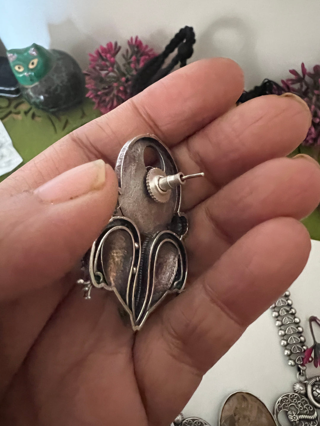 Antique Necklace with Studs