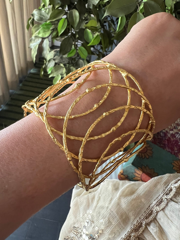 Exquisite Brass Open Cuff - Unparalleled Quality and Style