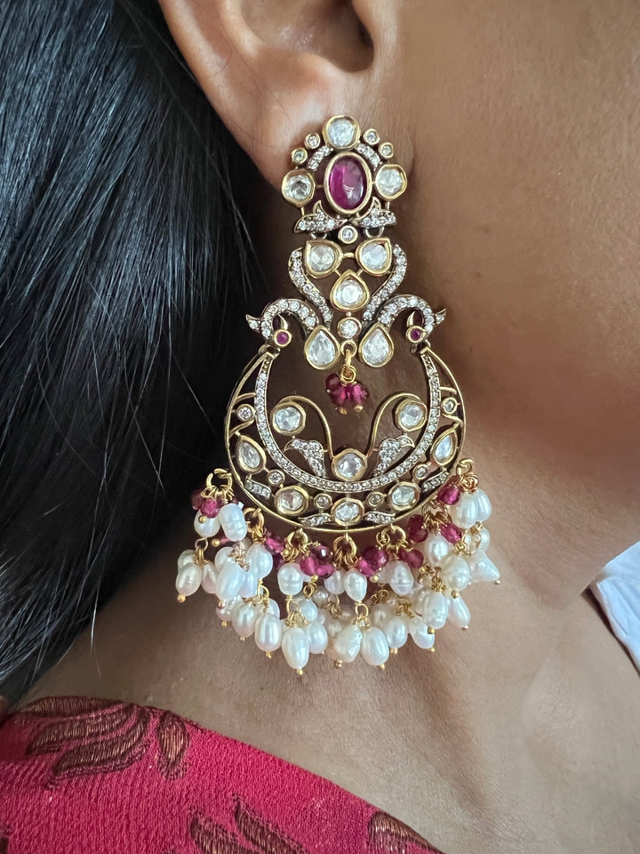 Victorian Kundan Earrings