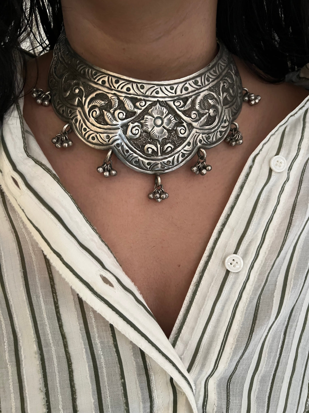 Exquisite Brass Necklace - Premium Quality Craftsmanship