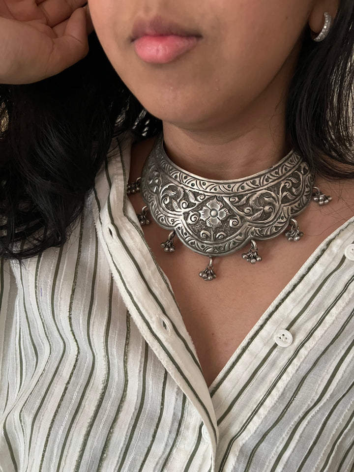 Exquisite Brass Necklace - Premium Quality Craftsmanship