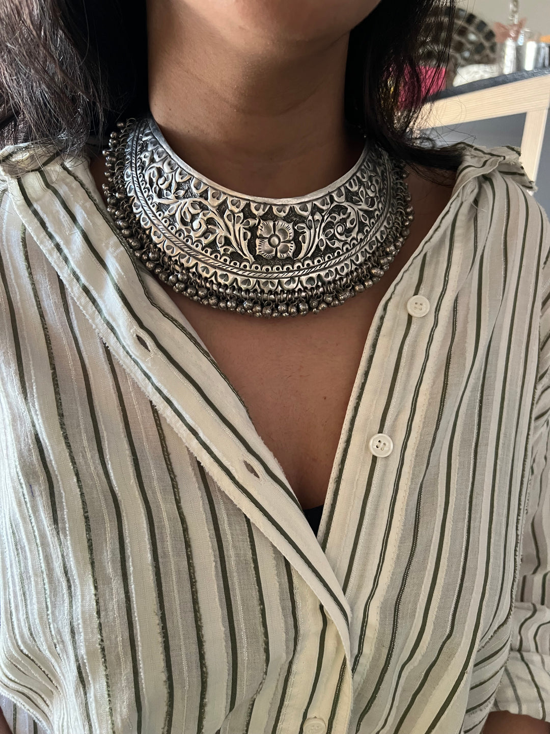 Exquisite Brass Necklace - Premium Quality Craftsmanship