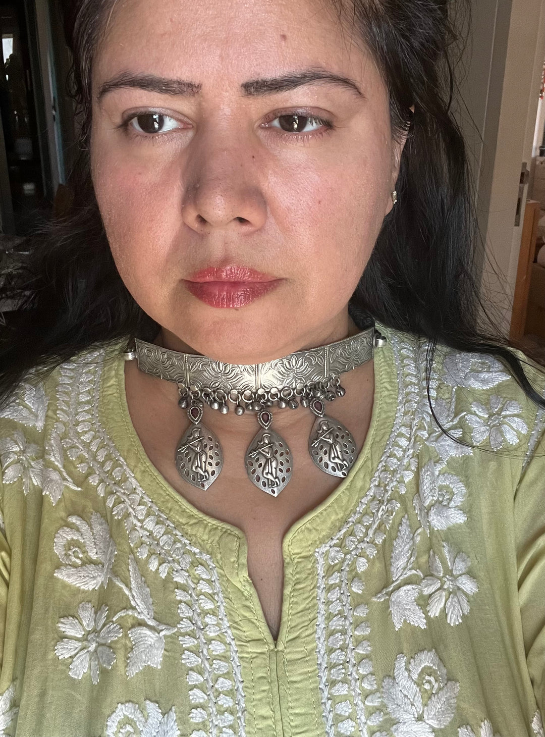 Lord Krishna Antique Choker