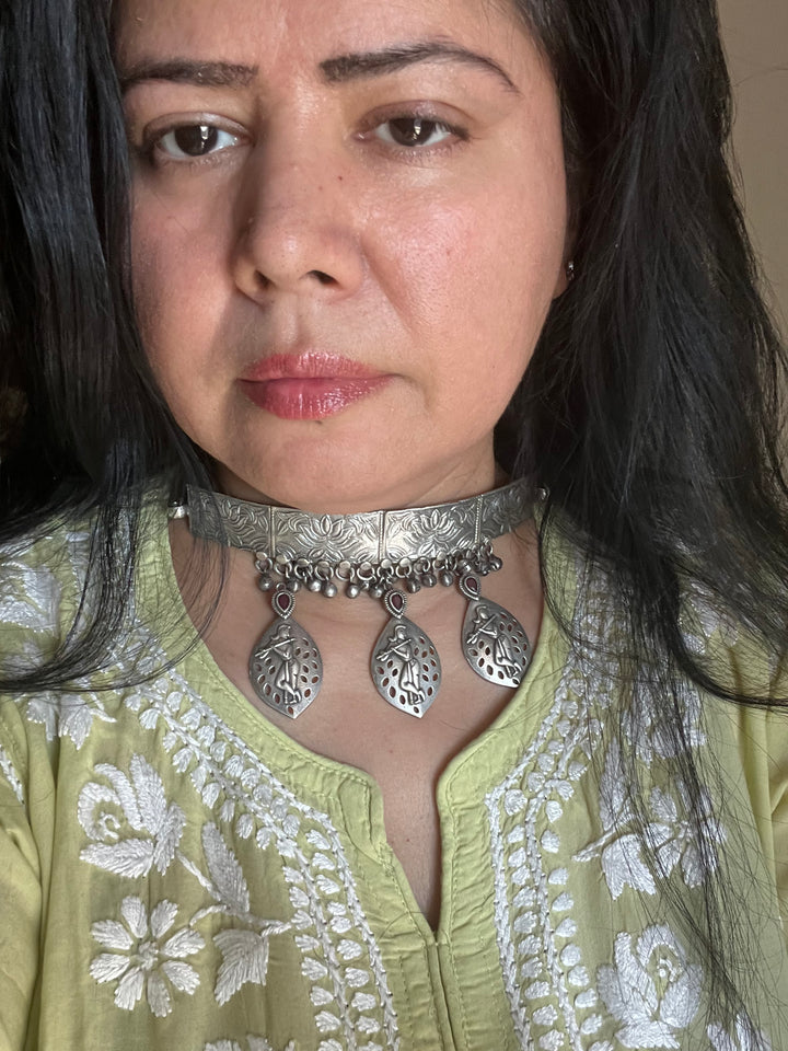 Lord Krishna Antique Choker