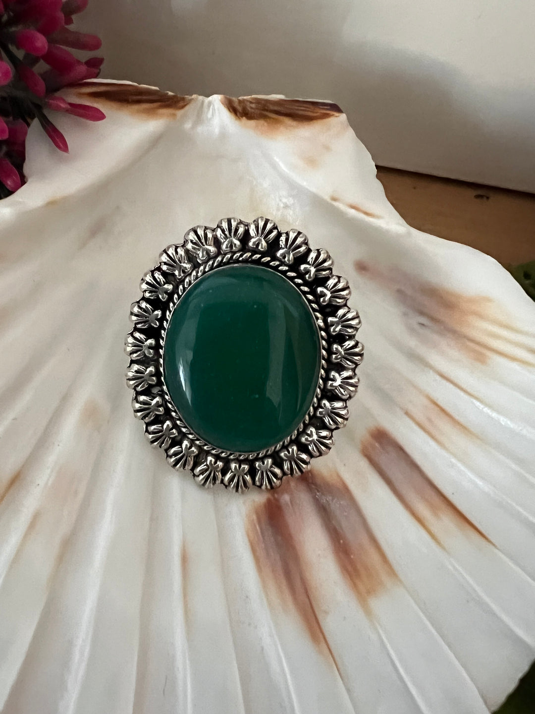 Statement Natural Gemstone Ring