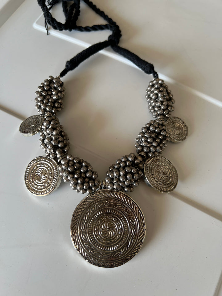 Exquisite Hand painted Ghungroo Pendant Necklace - Elevate Your Elegance