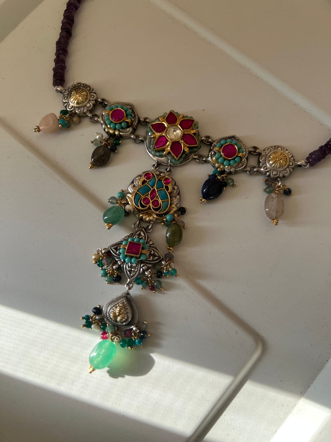 Pure 925 Silver Fusion Necklace