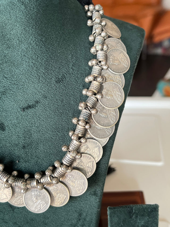 Antique Coin Necklace - Elevate Your Elegance