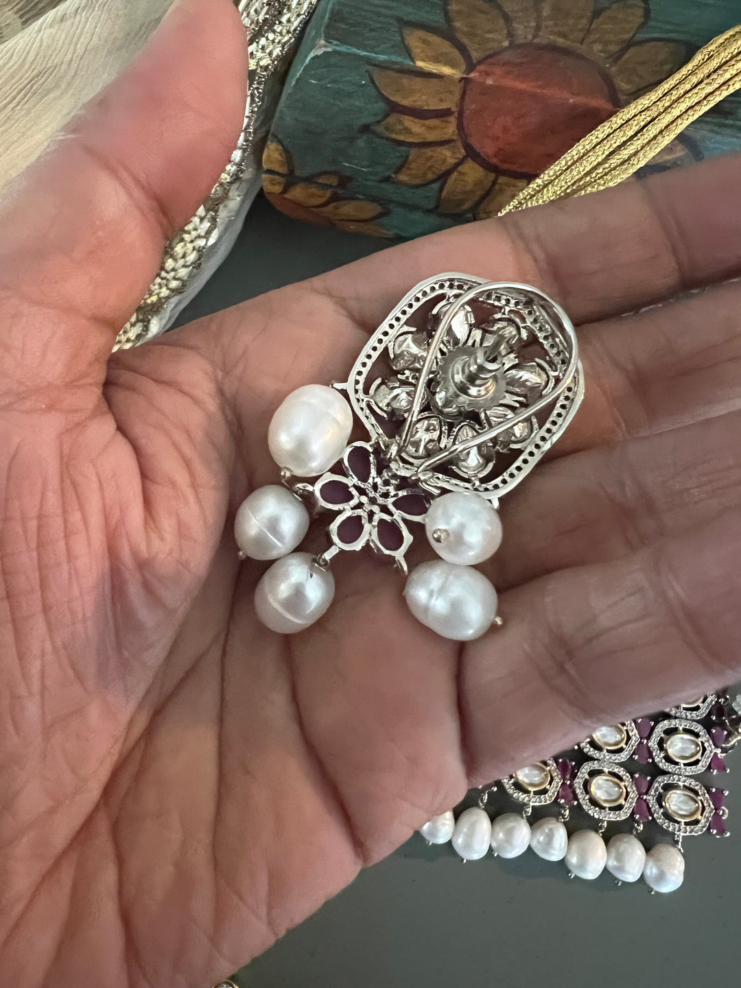 Scintillating Bridal Kundan Choker with Earrings and Maangtikka