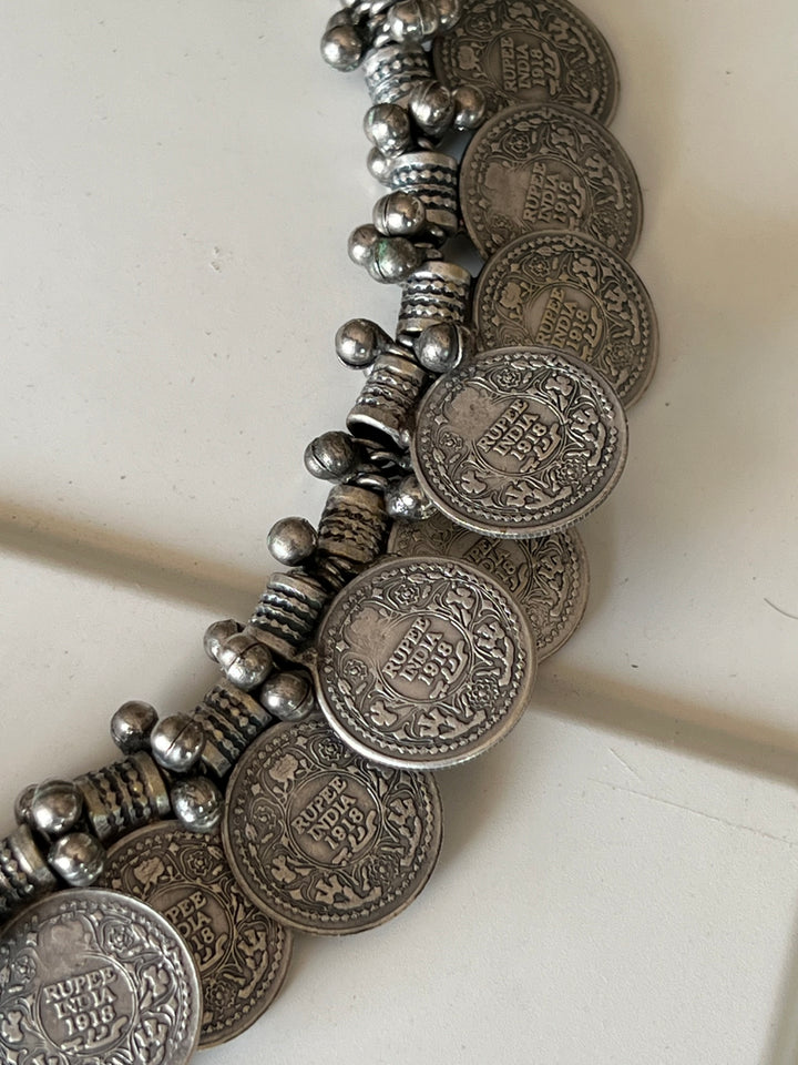 Antique Coin Necklace - Elevate Your Elegance