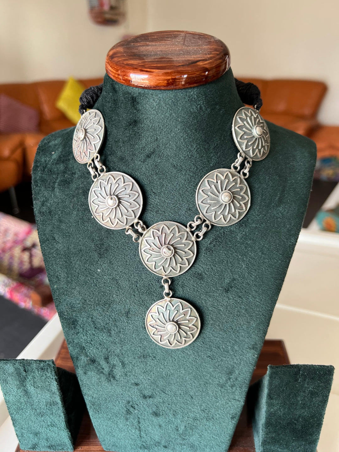 Antique Brass Necklace - A Timeless Masterpiece