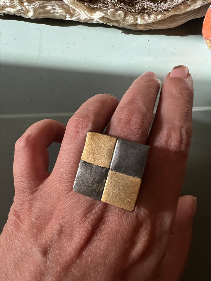 Chess Board Ring
