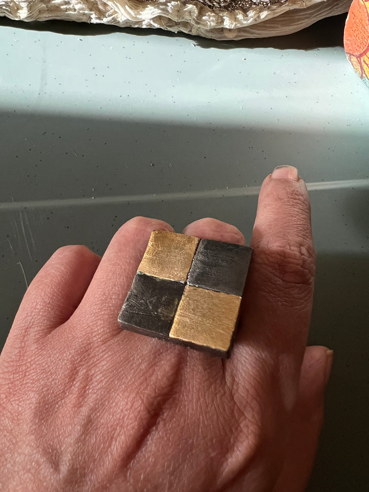 Chess Board Ring