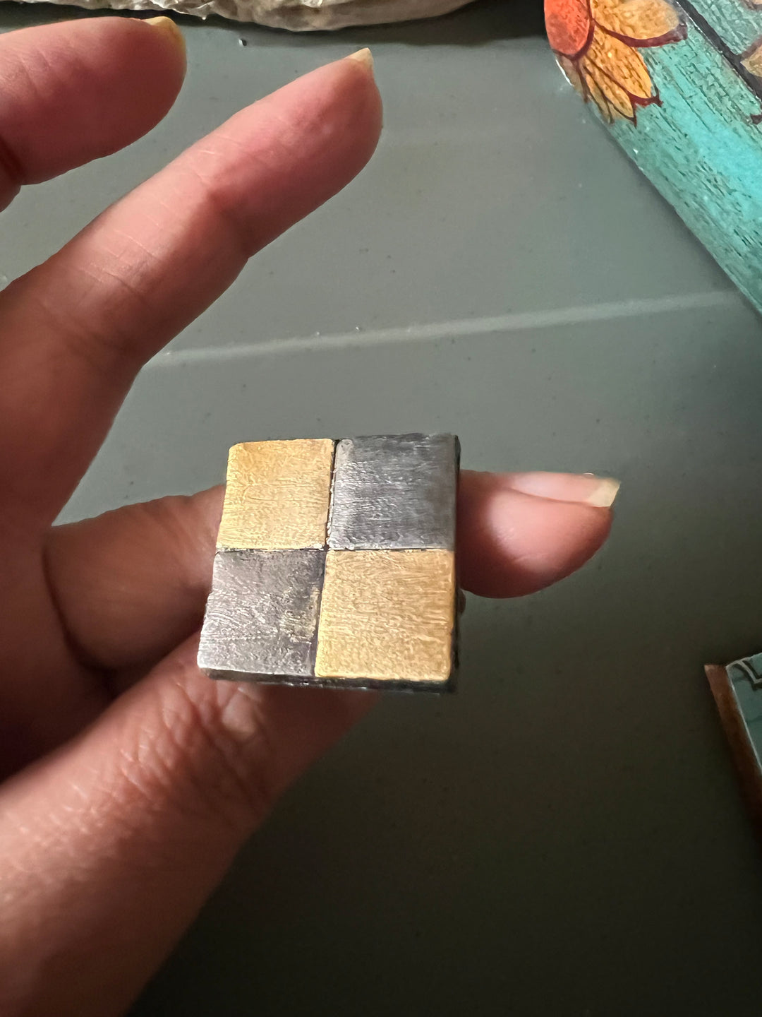 Chess Board Ring