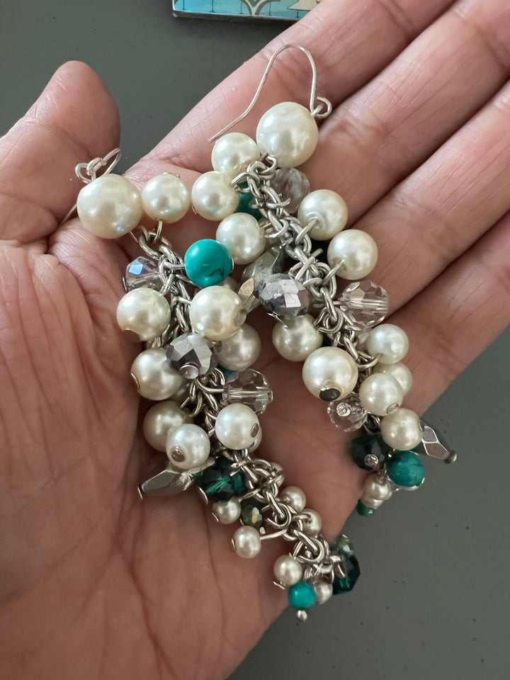 Pearl Long Danglers