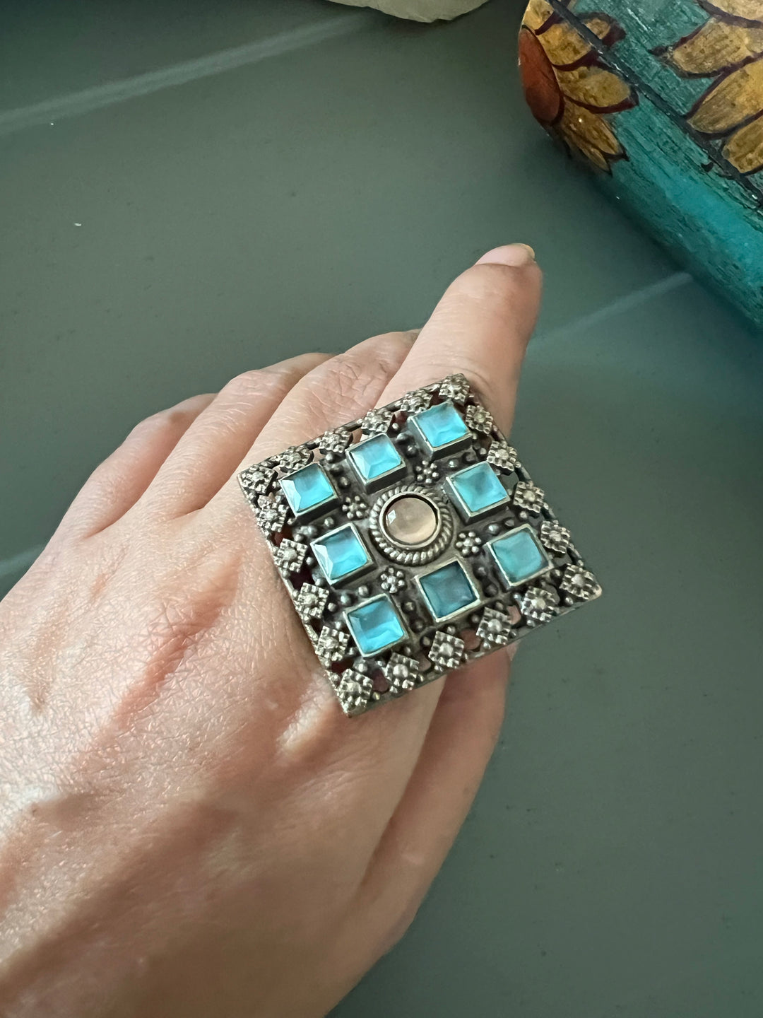 Antique Stone Ring - A Touch of Timeless Beauty