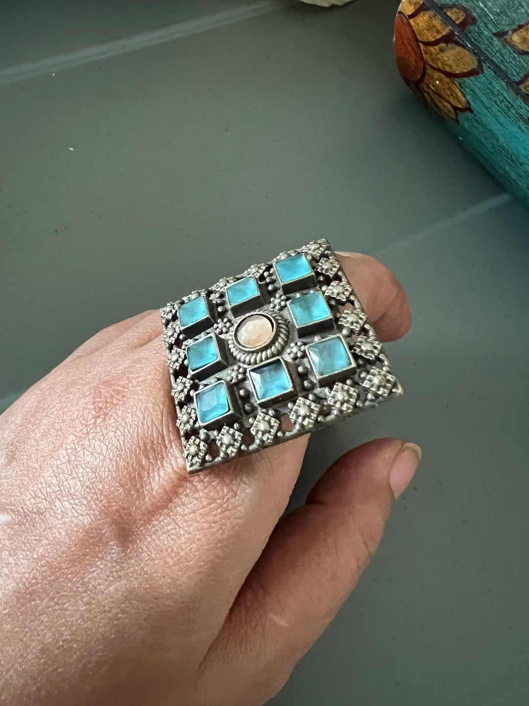 Antique Stone Ring - A Touch of Timeless Beauty