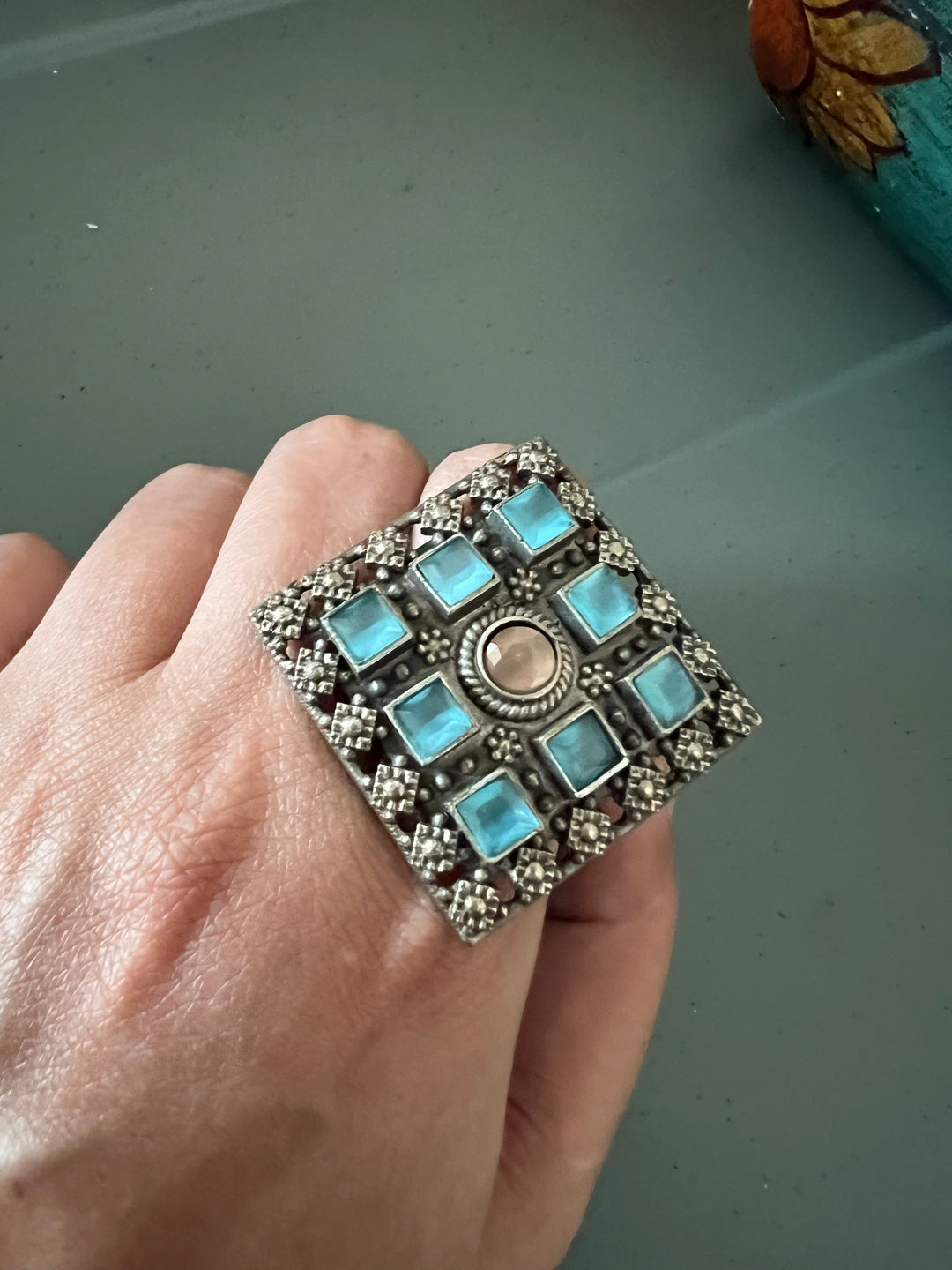 Antique Stone Ring - A Touch of Timeless Beauty