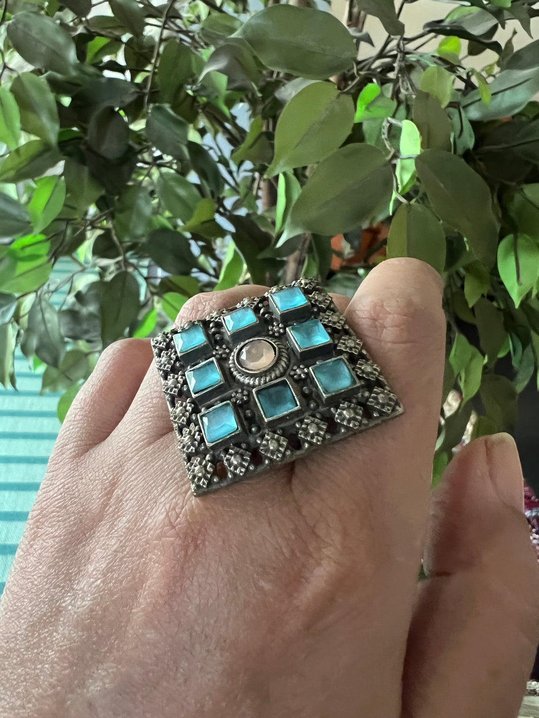 Antique Stone Ring - A Touch of Timeless Beauty
