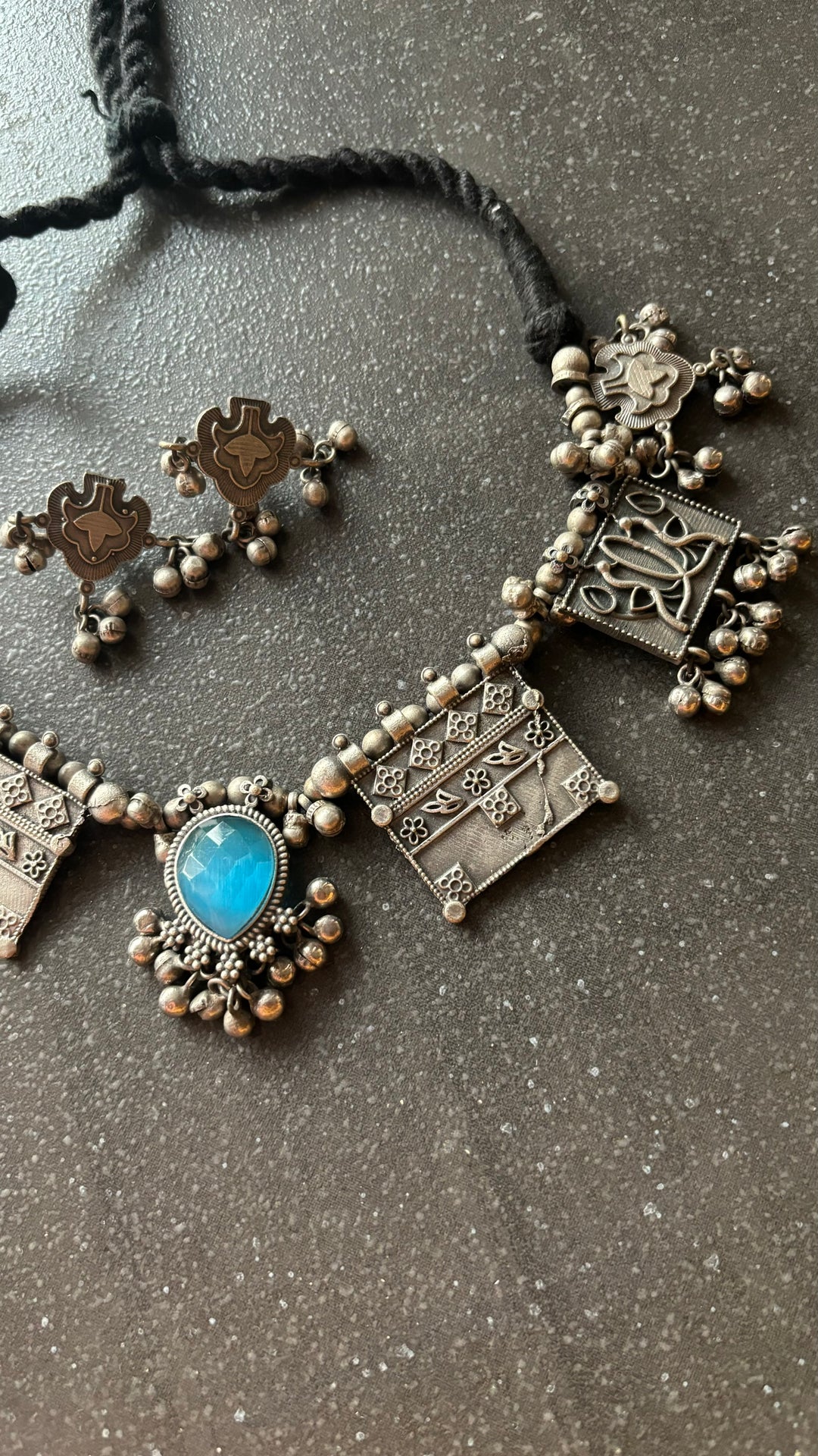 Statement Necklace with Earrings