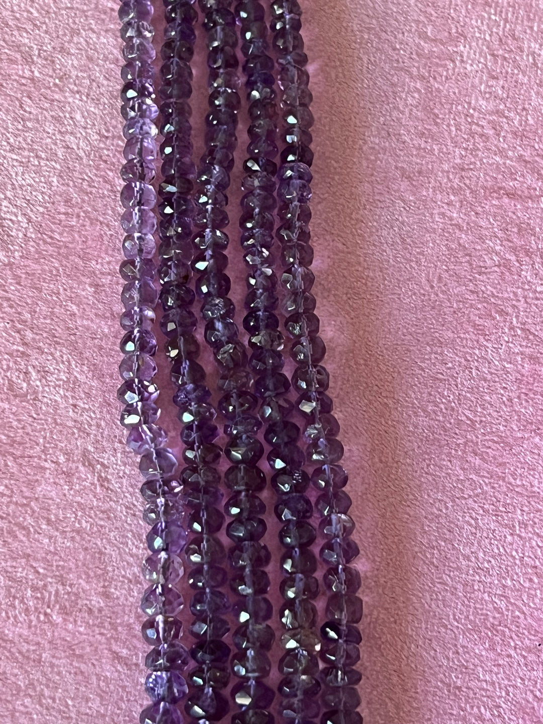 Artisan-Crafted Amethyst Necklace: Elegance from Brazilian Mines