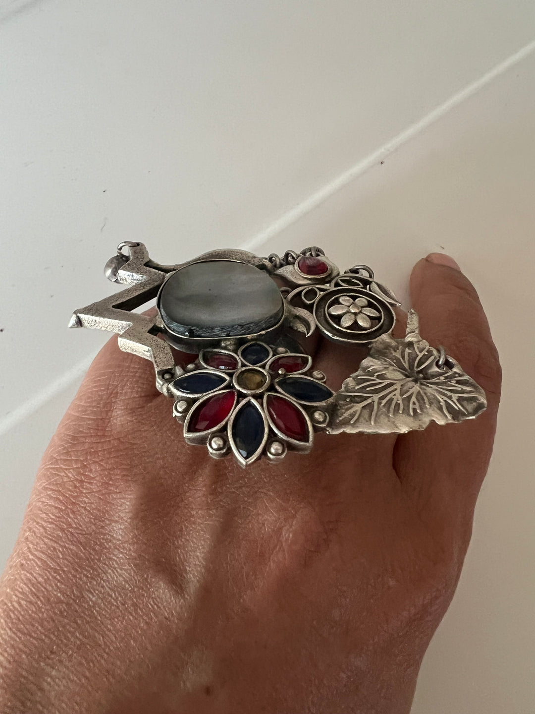 One-of-a-Kind Designer Fusion Ring - Premium Brass