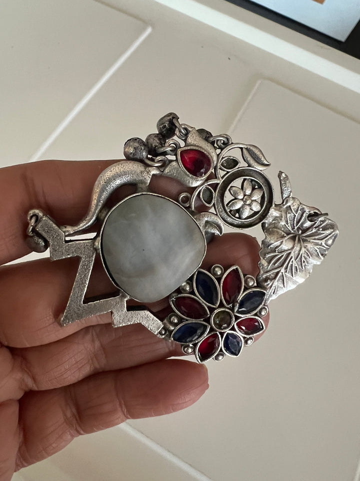 One-of-a-Kind Designer Fusion Ring - Premium Brass