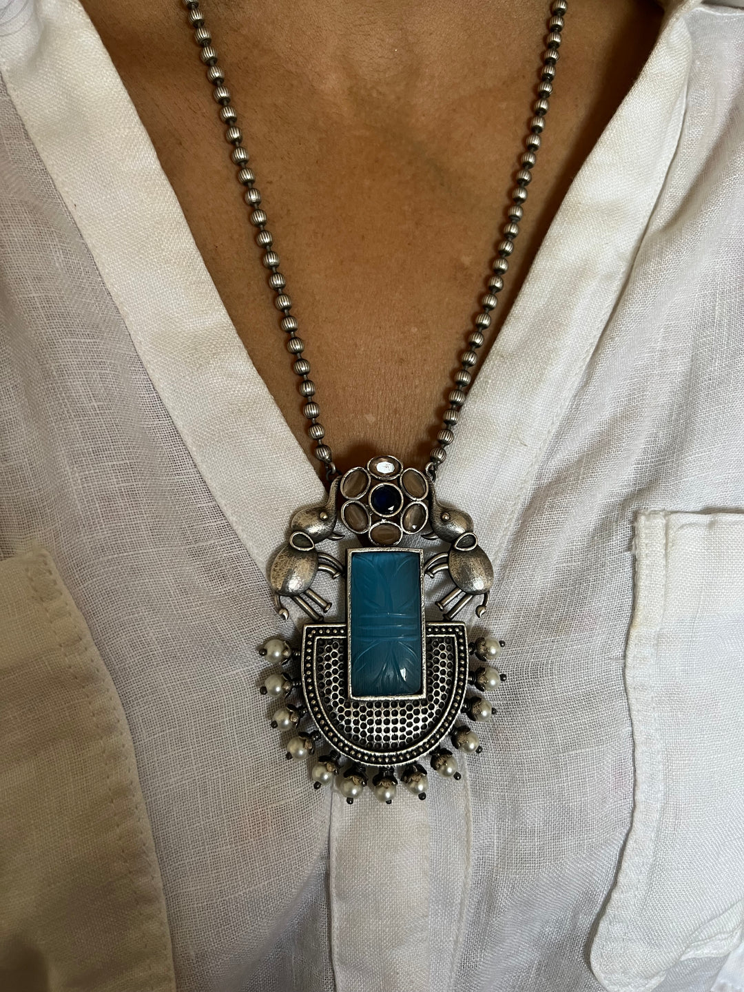 SHIVKA Fusion Necklace with Earrings