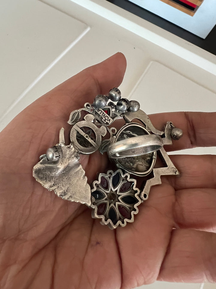 One-of-a-Kind Designer Fusion Ring - Premium Brass