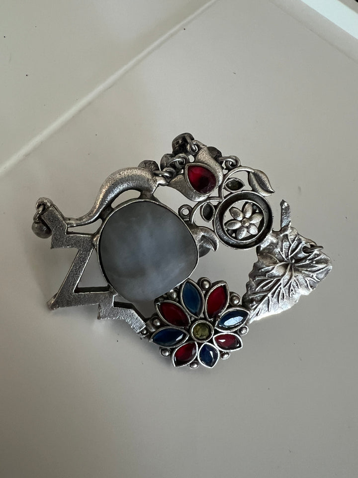 One-of-a-Kind Designer Fusion Ring - Premium Brass