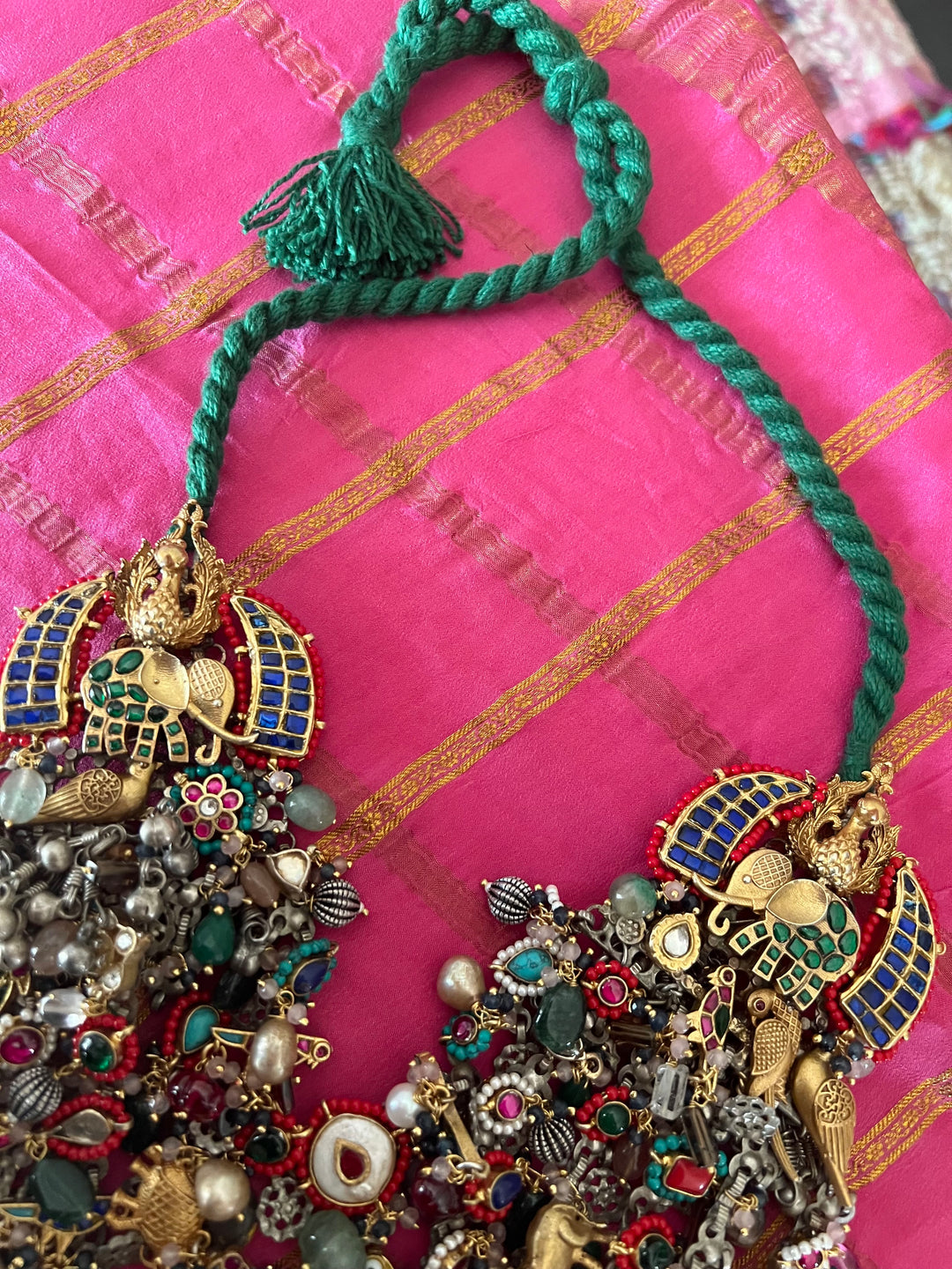 NAKHRA SHIVKA Designed Pure 925 Silver Necklace