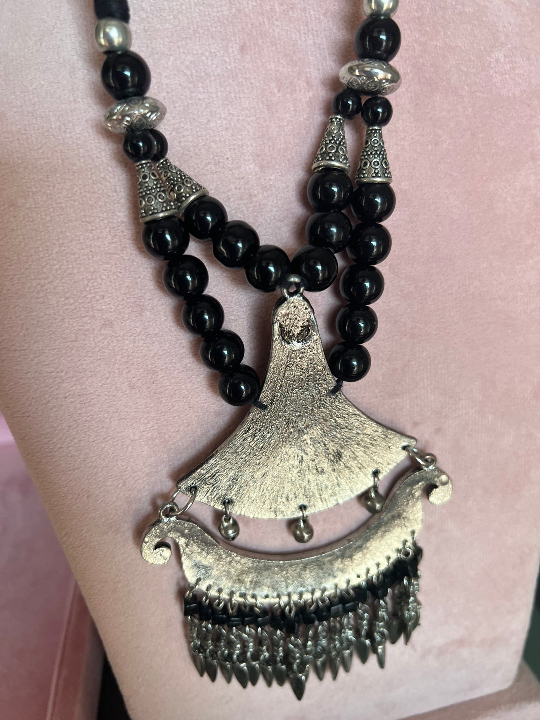 Tribal Tasseled Pendant Necklace: Uniquely Yours