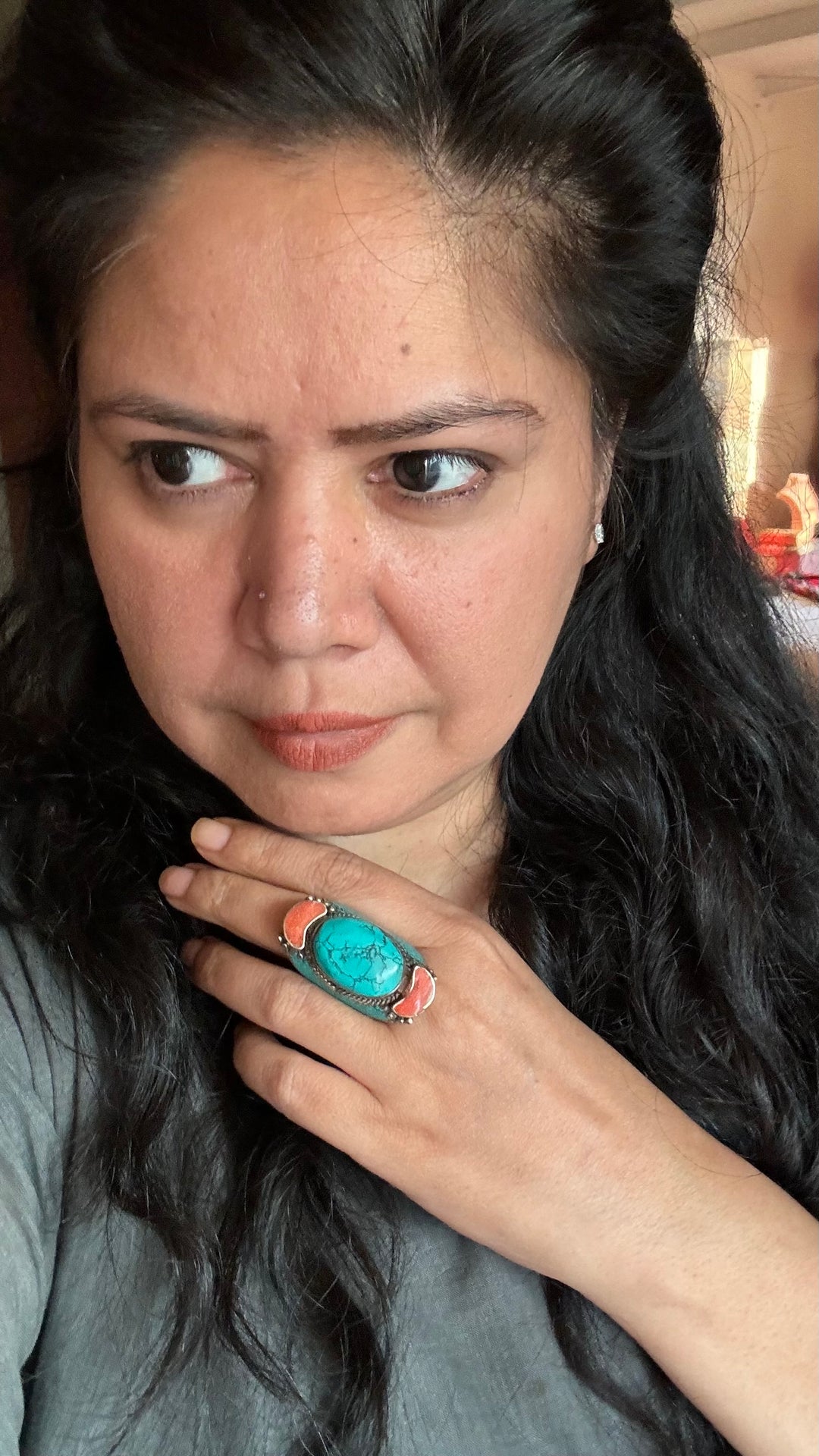 Statement Himalayan Ring