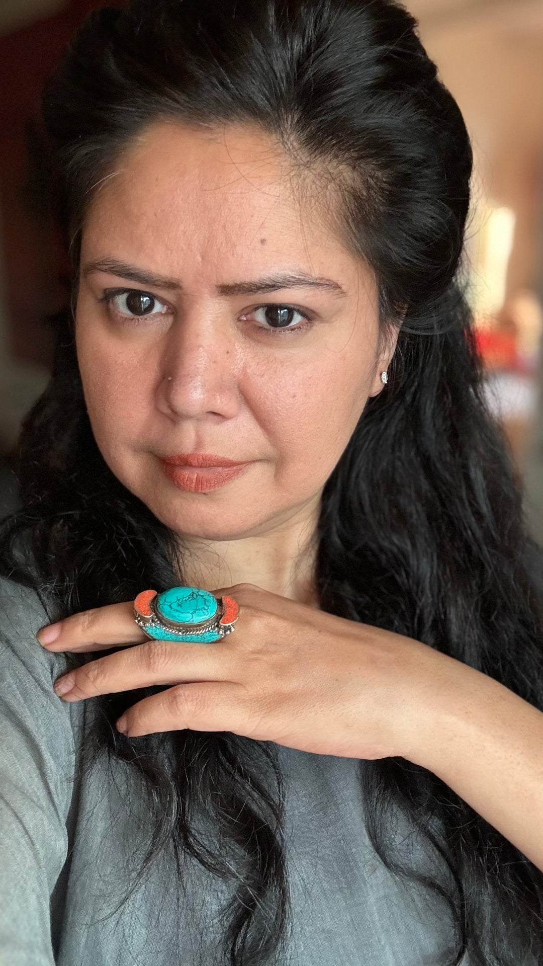 Statement Himalayan Ring