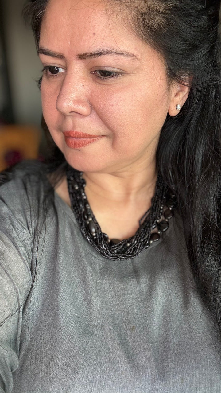 Exquisite Black Necklace