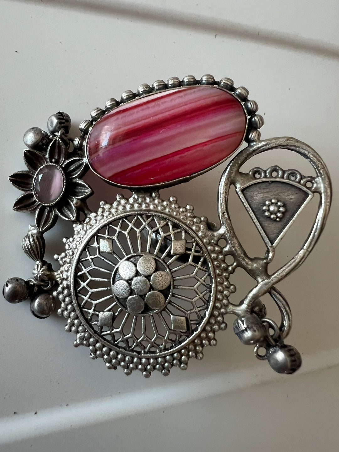 One-of-a-Kind Designer Fusion Ring - Premium Brass