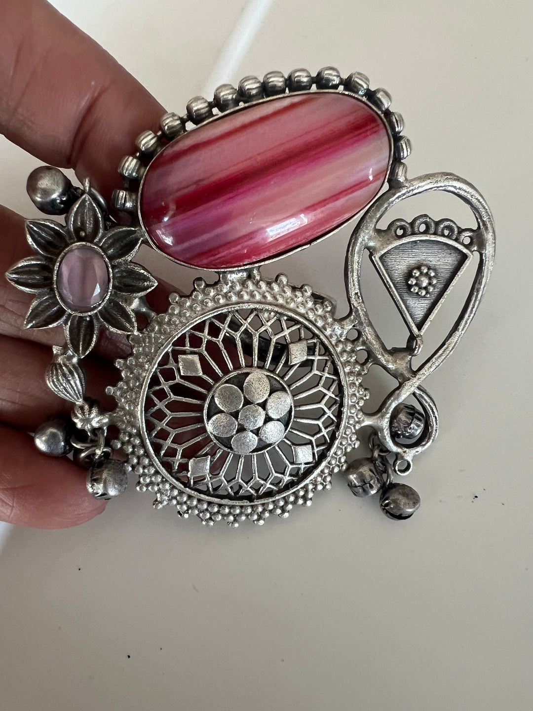 One-of-a-Kind Designer Fusion Ring - Premium Brass