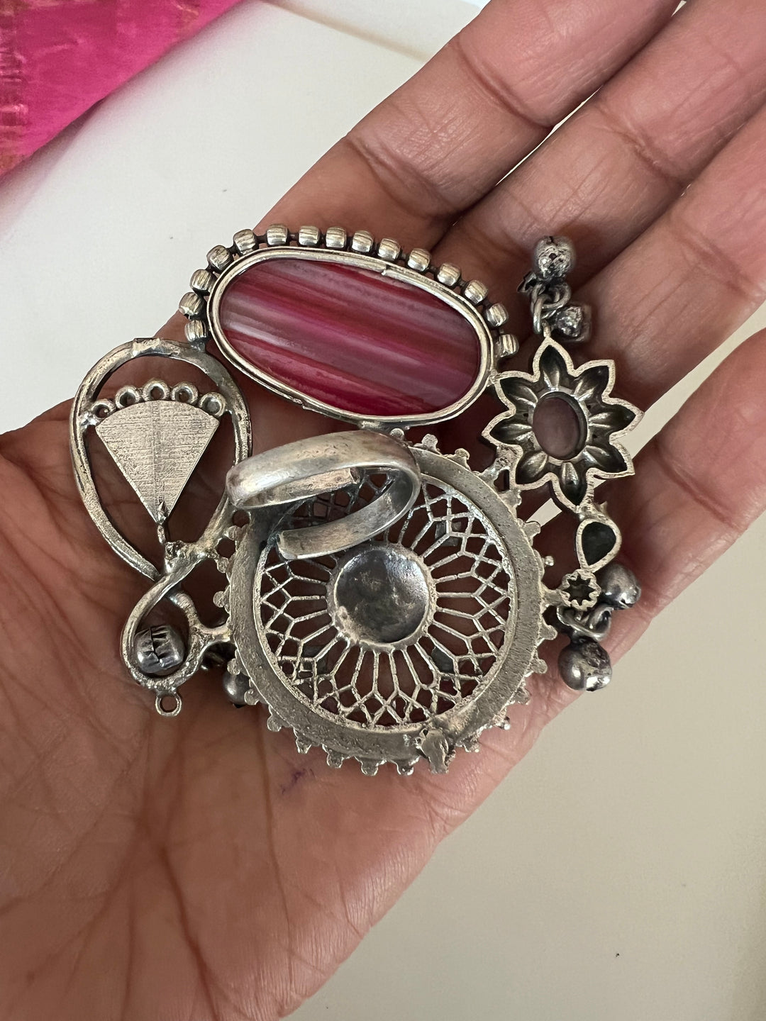 One-of-a-Kind Designer Fusion Ring - Premium Brass