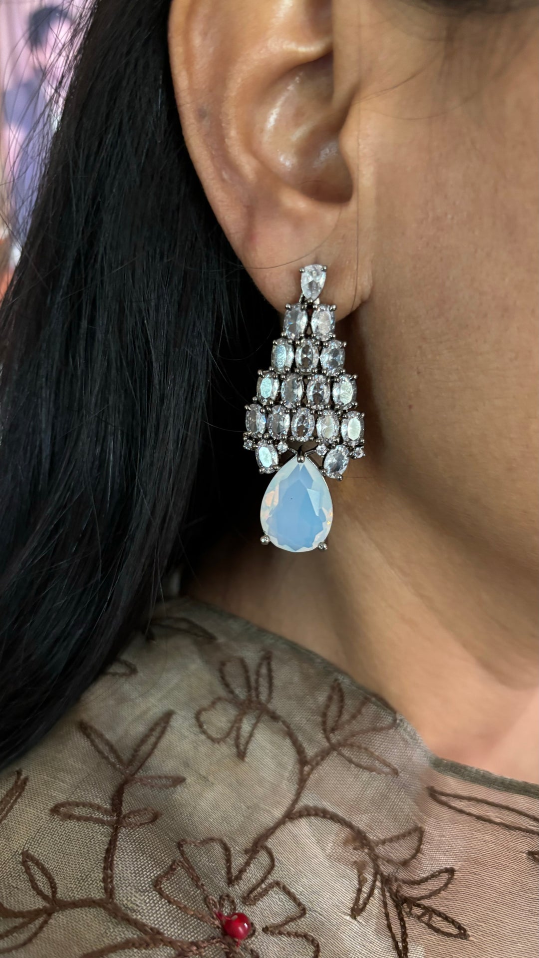 Statement Stone Studs