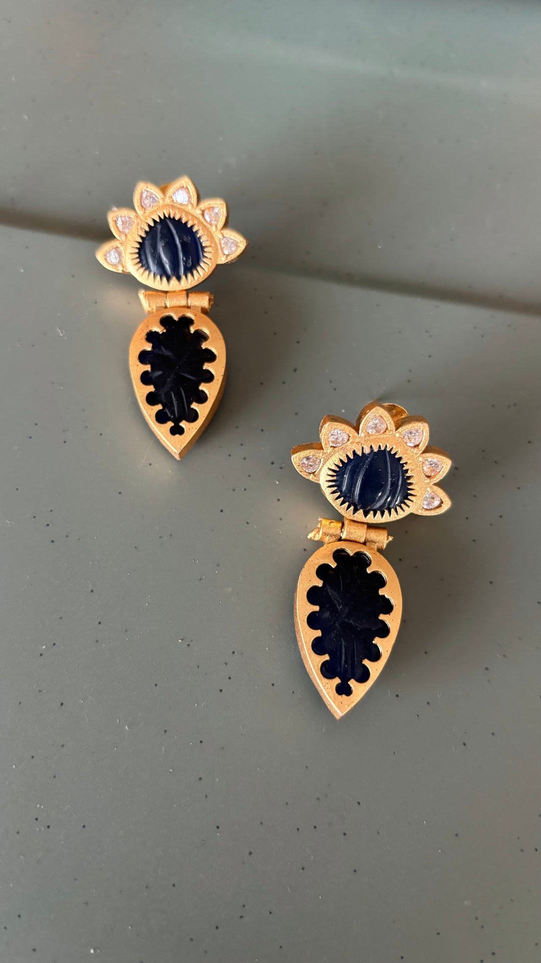 Statement Stone Studs