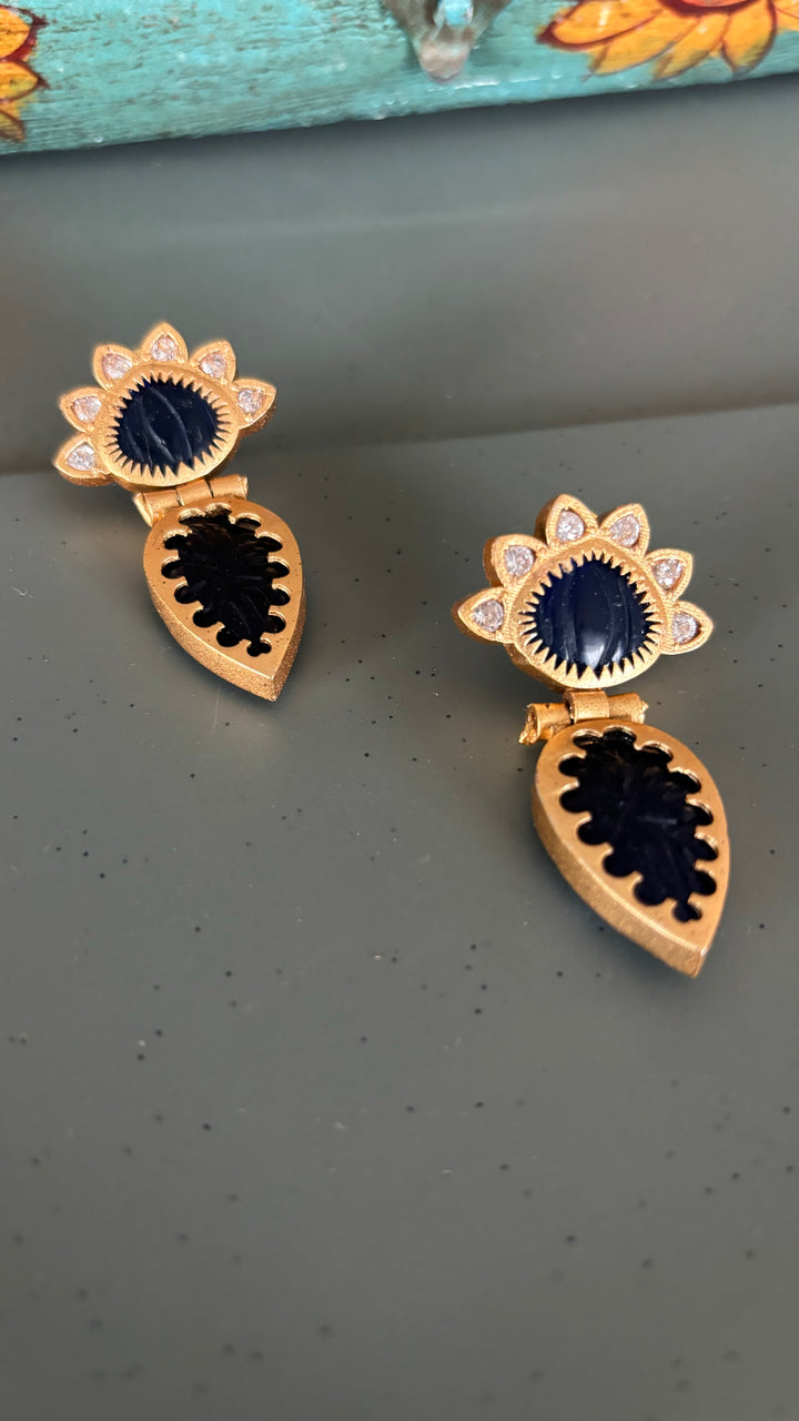 Statement Stone Studs