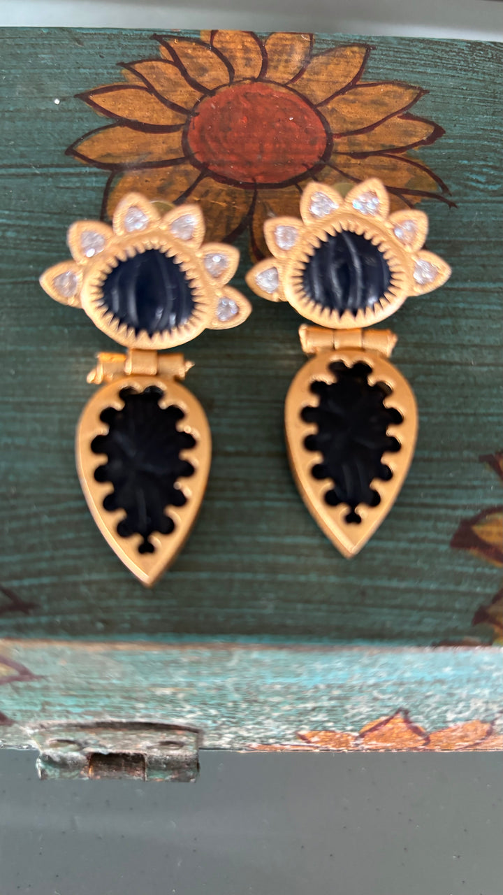 Statement Stone Studs