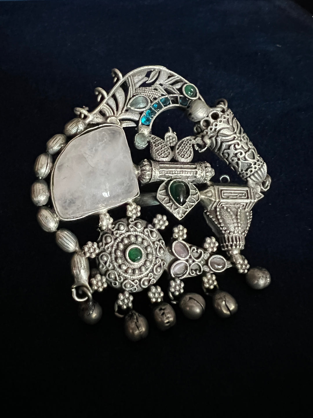 One-of-a-Kind Designer Fusion Ring - Premium Brass