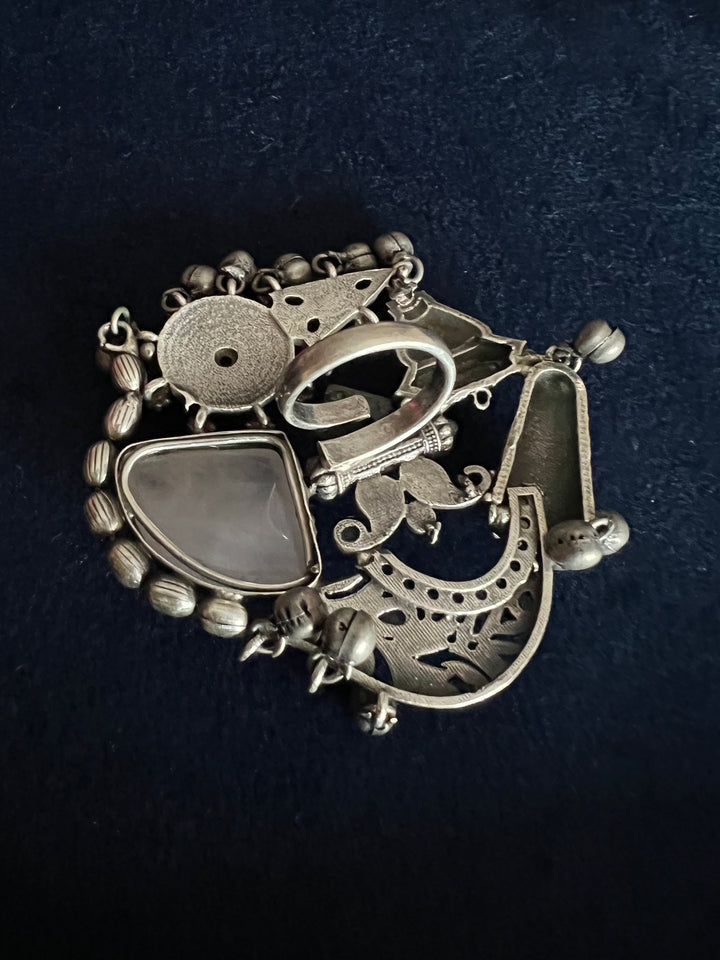 One-of-a-Kind Designer Fusion Ring - Premium Brass