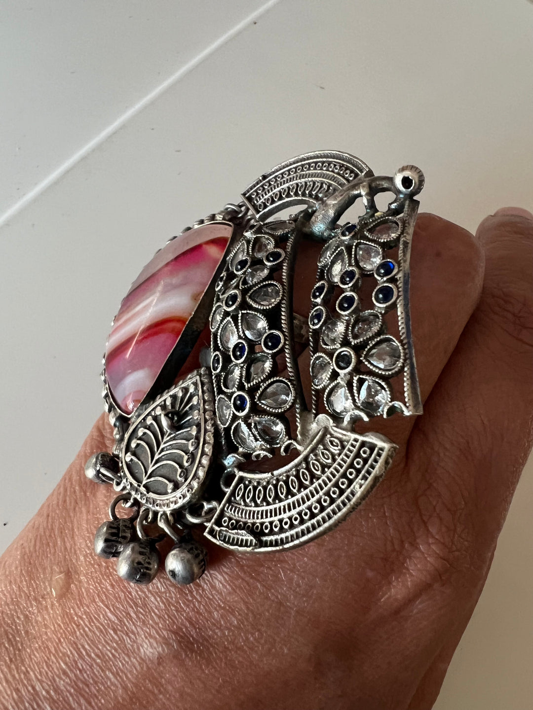 One-of-a-Kind Designer Fusion Ring - Premium Brass