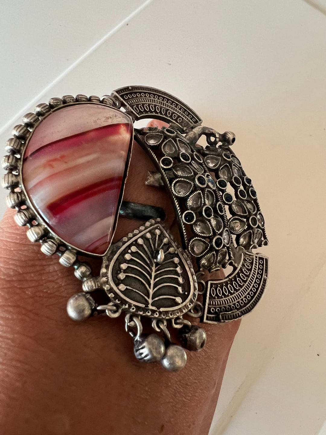 One-of-a-Kind Designer Fusion Ring - Premium Brass